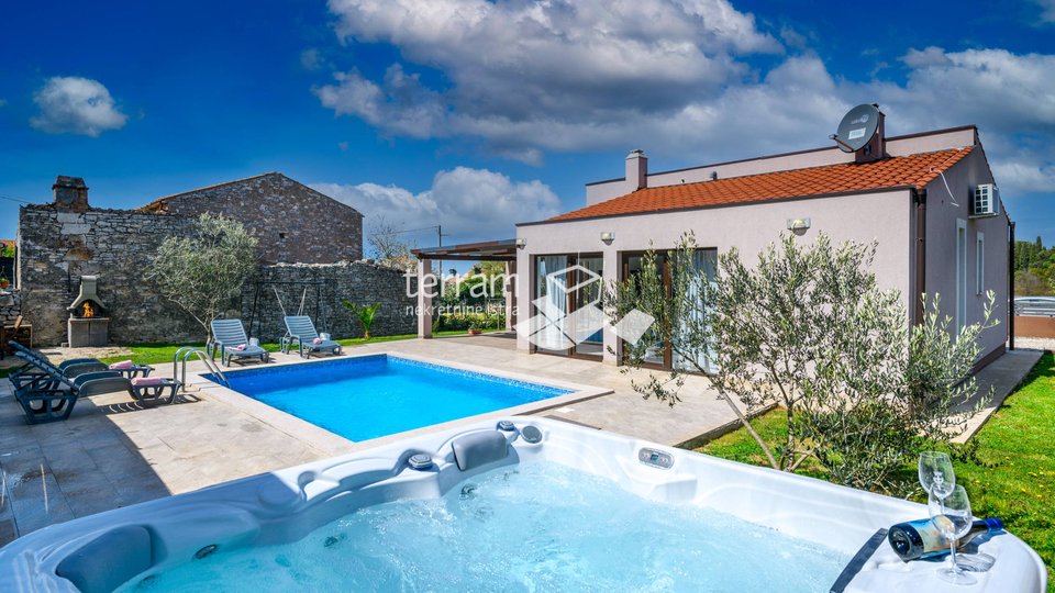 Istra, Vodnjan, samostojeća kuća 117m2 s bazenom 24m2 prodaja
